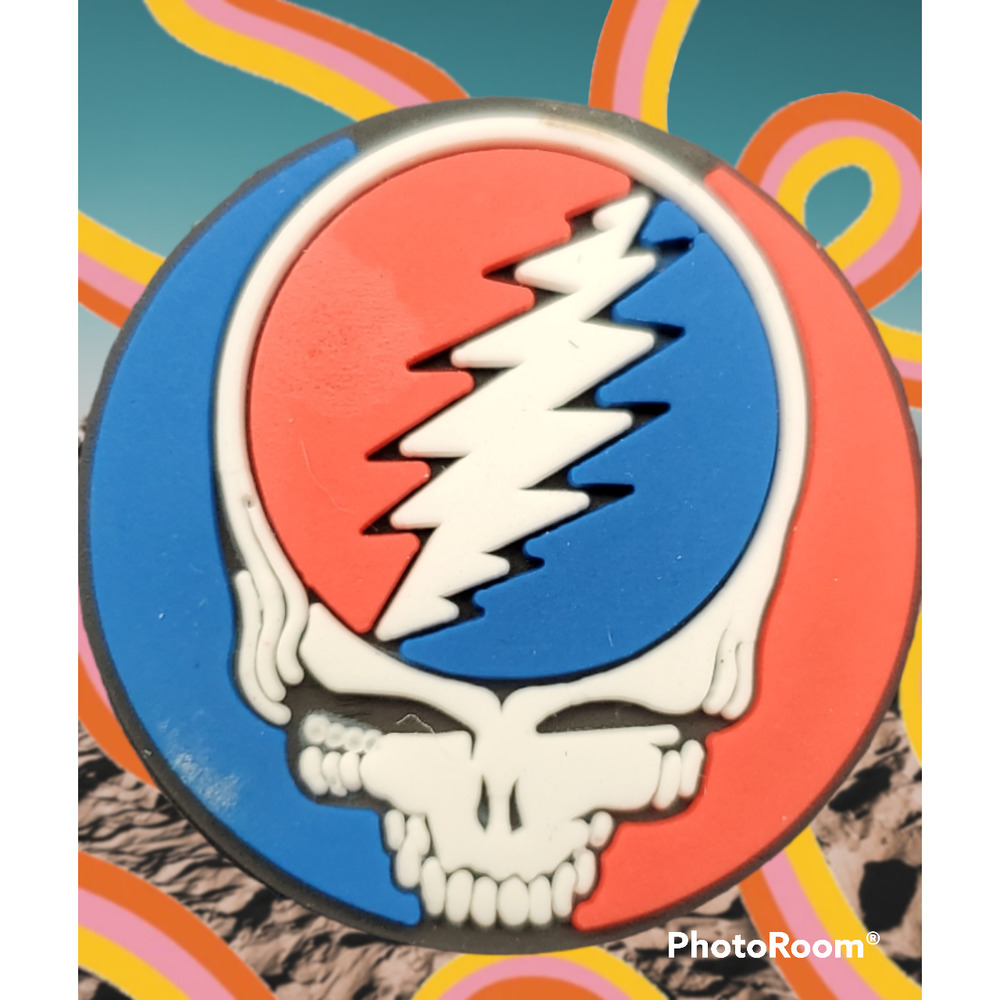 Grateful Dead Croc Charms - Steal Your Face - Dancing Bears - 6 Pieces - Picture 2 of 5